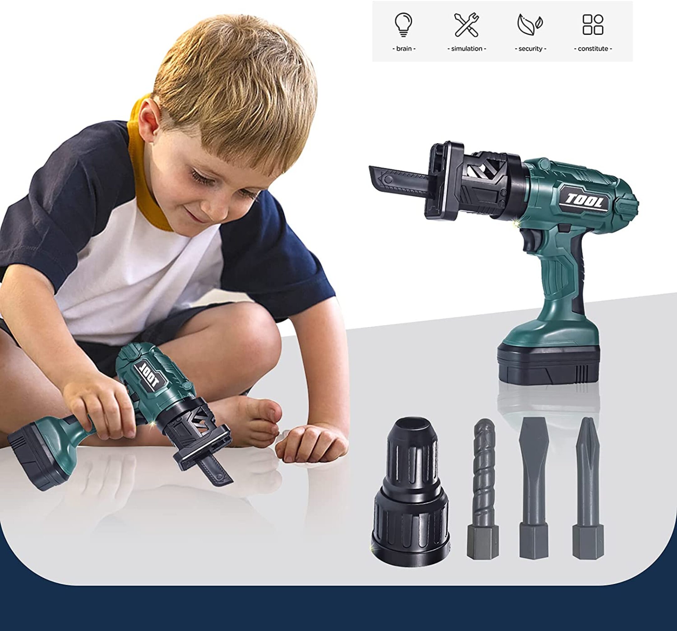  دریل باتری KIDS TOOL 