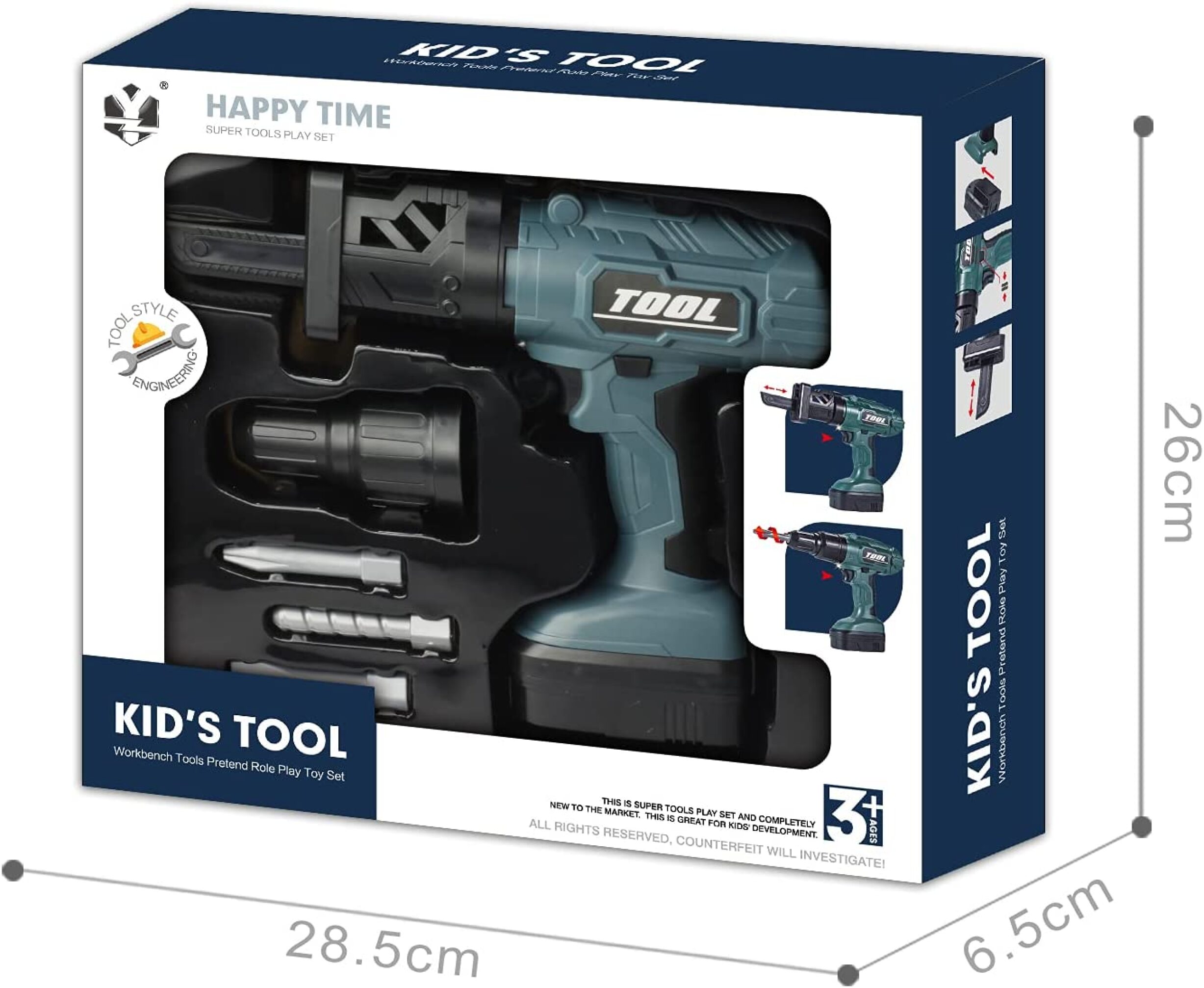  دریل الکتریکی KIDS TOOL 