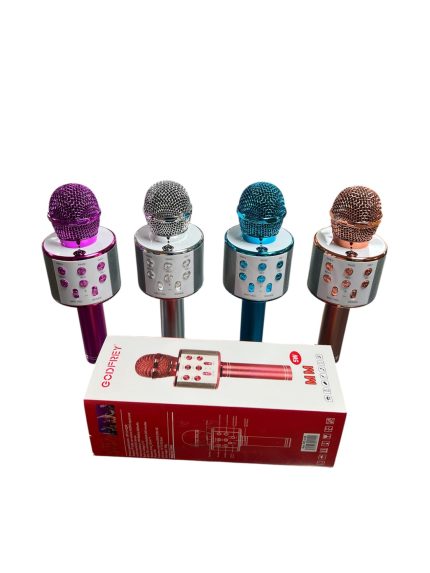 میکروفون بلوتوثی مدل WS-858 با قابلیت ضبط صدا و پخش موسیقی