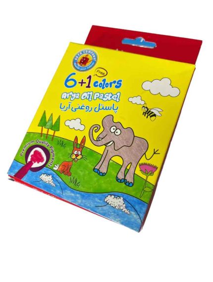 پاستل روغنی آریا ۶+۱