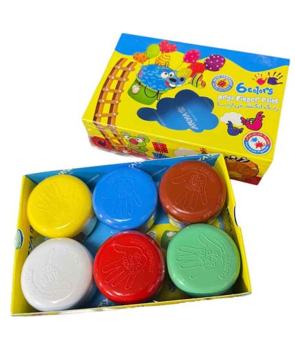 رنگ انگشتی ۶ رنگ