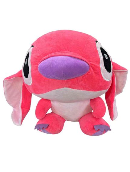 عروسک پولیشی استیچ بزرگ صورتی